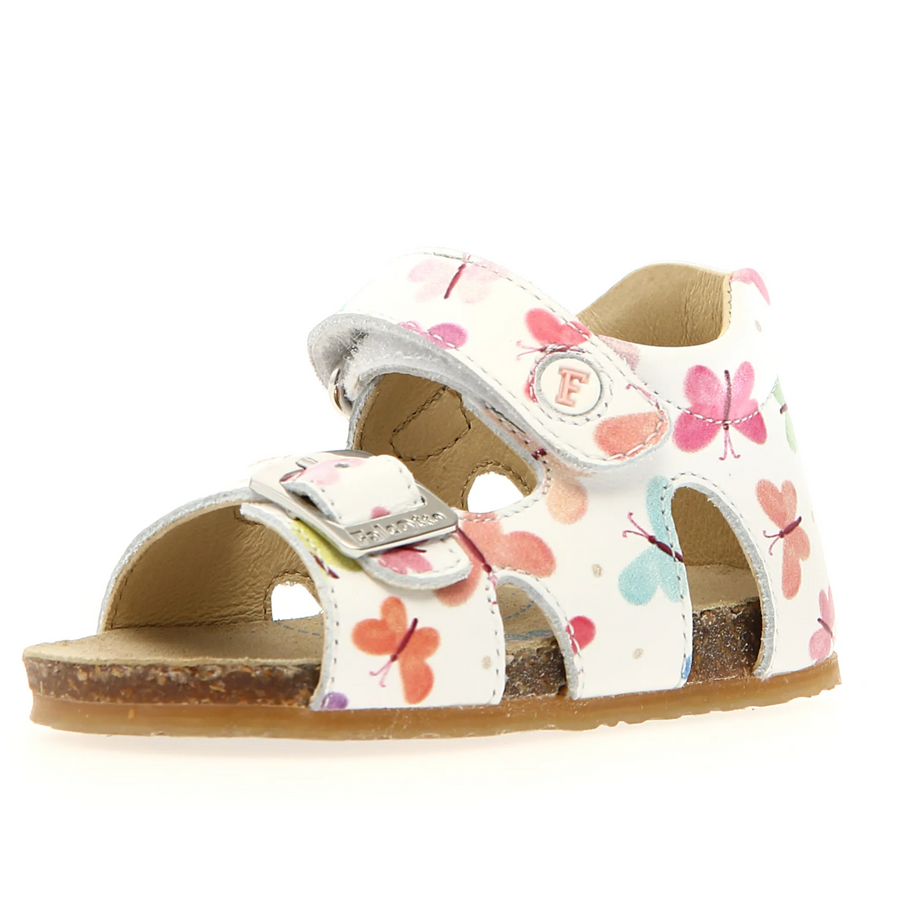 Falcotto Girl's Bea Sandals - White / Multi