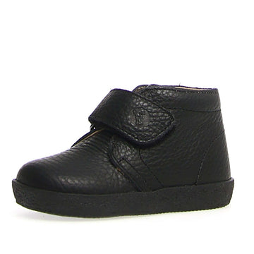 Naturino Falcotto Boy's and Girl's Conte Vl Calf Pebbled Shoes, Black