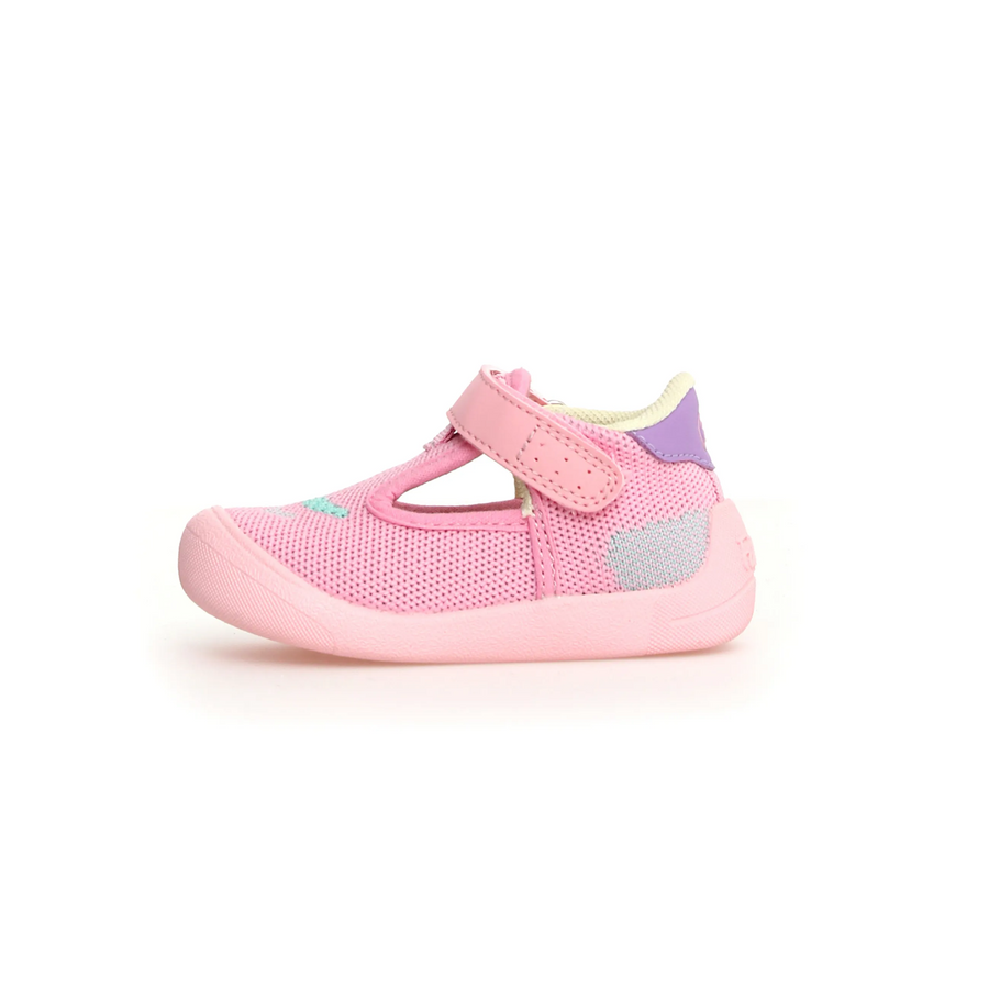 Falcotto Girl's Free Open Vl Casual Shoes - Pink / Capri