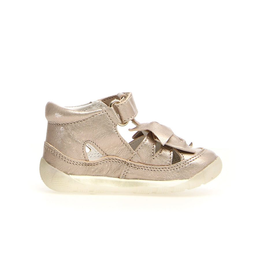 Falcotto Gily Girl's Casual Shoes - Pebbled Cipria