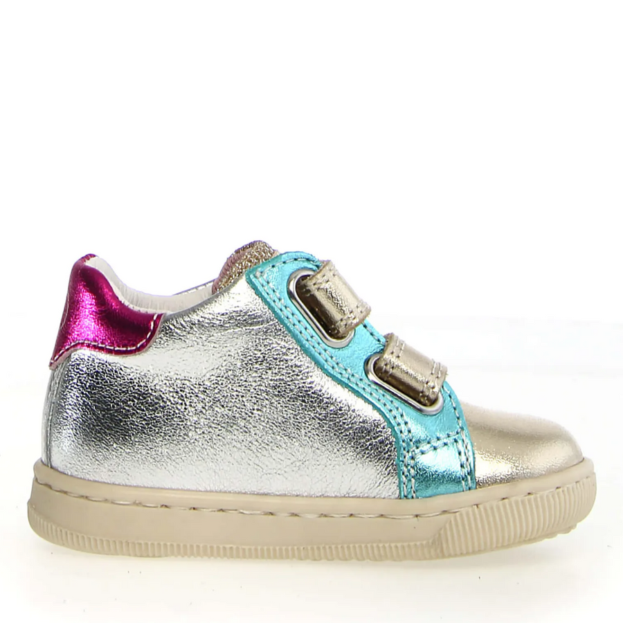 Falcotto Girl's Kiner Vl Casual Shoes - Platinum/Silver