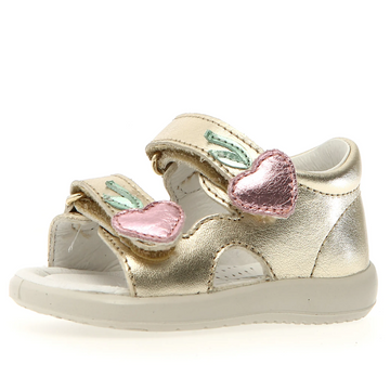 Falcotto Girl's Mariss Sandals - Metallic Platinum