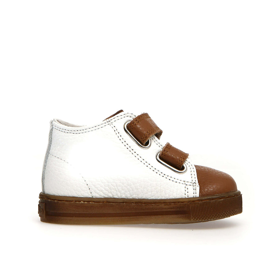 Falcotto Michael Boy's Sneakers - White/Cognac