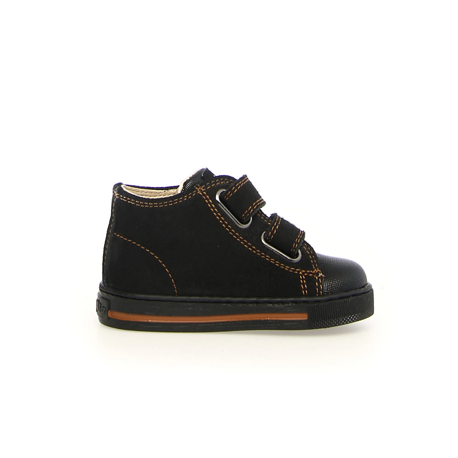 Falcotto Michael Boy's and Girl's Casual Shoes - Black/Brown