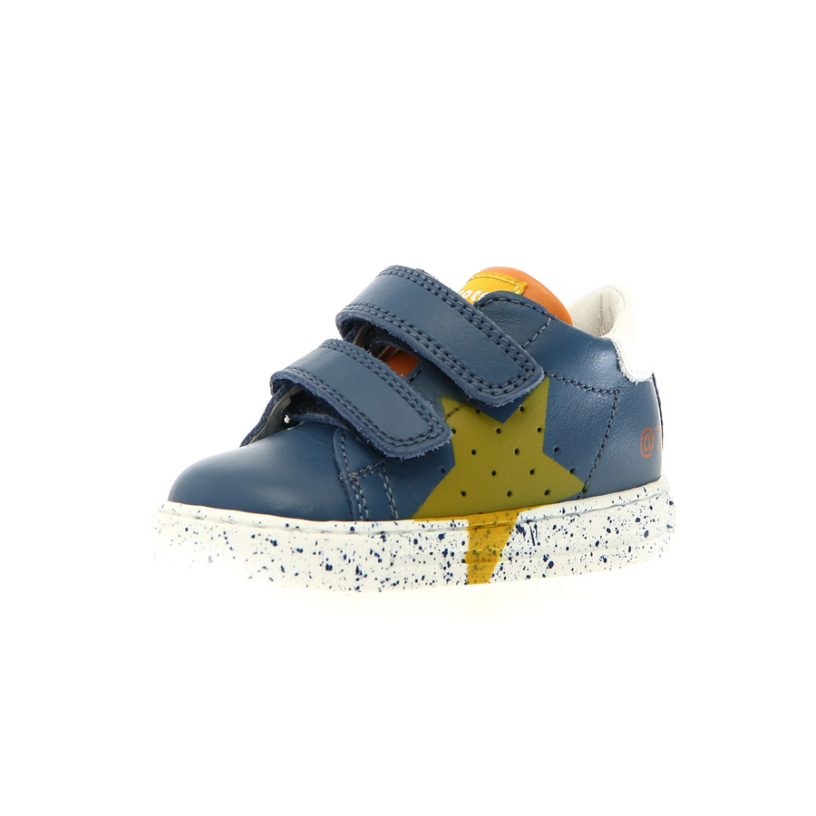 Falcotto Boy's Salazar 3 Vl Casual Shoes - Azure / White / Yellow