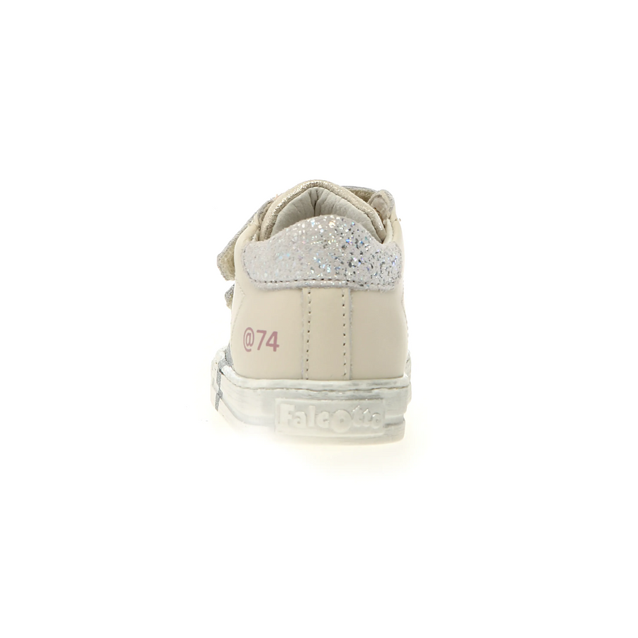 Falcotto Girl's Salazar 3 Vl Casual Shoes - Milk / Platinum