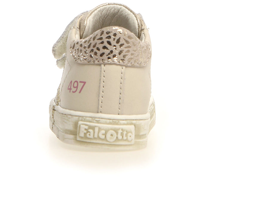 Falcotto Salazar VL Girl's Sneakers - Platinum/Milk