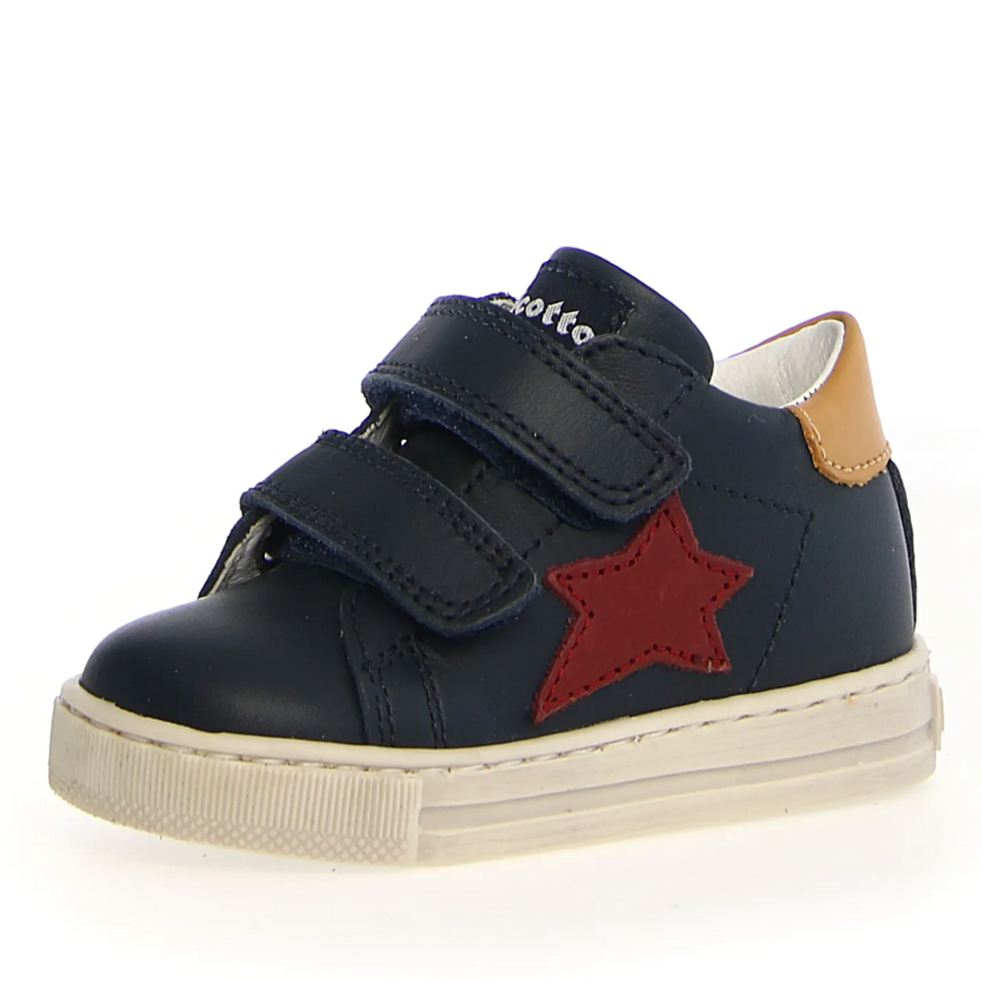 Falcotto Sasha Vl Boy's and Girl's Casual Shoes - Navy/Zucca