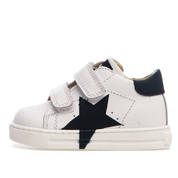 Falcotto Venus VL Boy's and Girl's Sneakers - White/Navy
