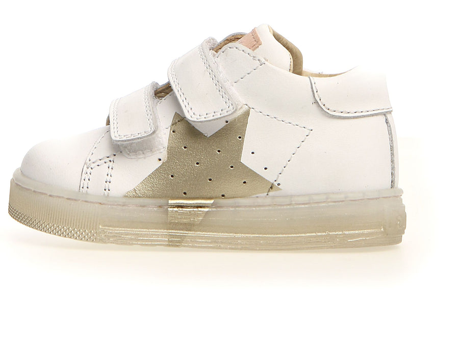 Falcotto Venus VL Girl's Sneakers - White/Platinum