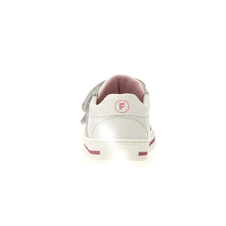 Falcotto Girl's Verit Vl Casual Shoes - White / Pink