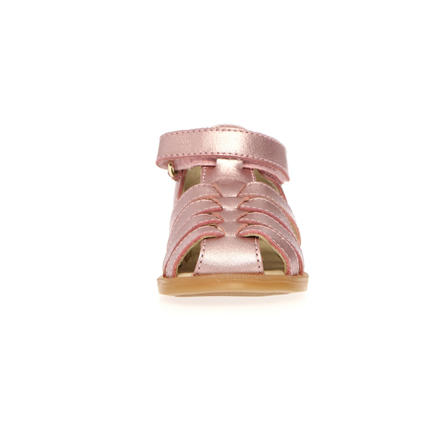 Falcotto Girl's Wakatobi Sandals - Metallic Cipria