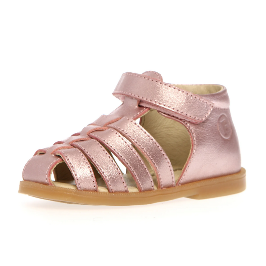 Falcotto Girl's Wakatobi Sandals - Metallic Cipria