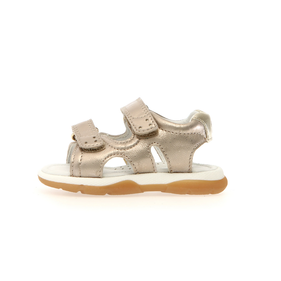 Falcotto Girl's Wunny Sandals - Metallic Cipria / Platinum