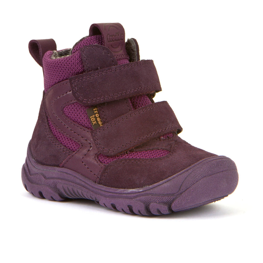 Froddo Boy's and Girl's Linz Tex Baby Ankle Boots - Purple