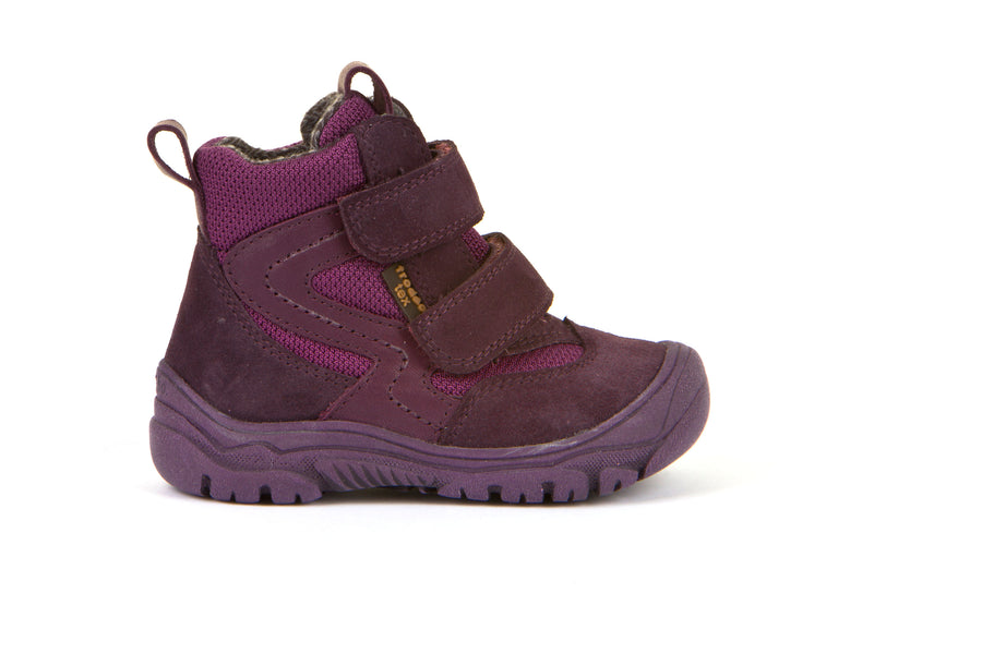 Froddo Boy's and Girl's Linz Tex Baby Ankle Boots - Purple