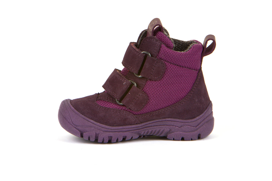 Froddo Boy's and Girl's Linz Tex Baby Ankle Boots - Purple