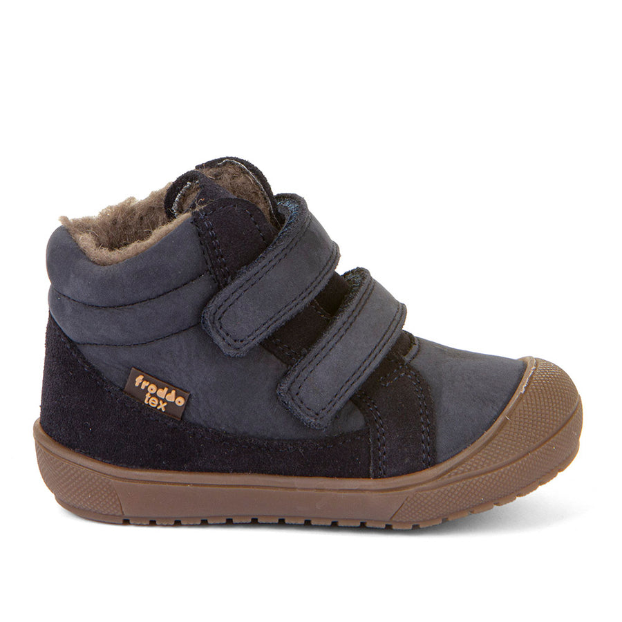 Froddo Boy's and Girl's Ollie Wool Tex Ankle Boots - Blue