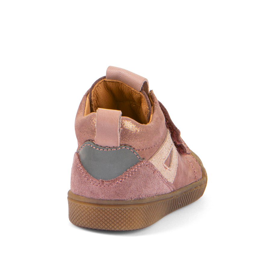 Froddo Girl's Rosario High-Top Casual Shoes - Pink/Gold