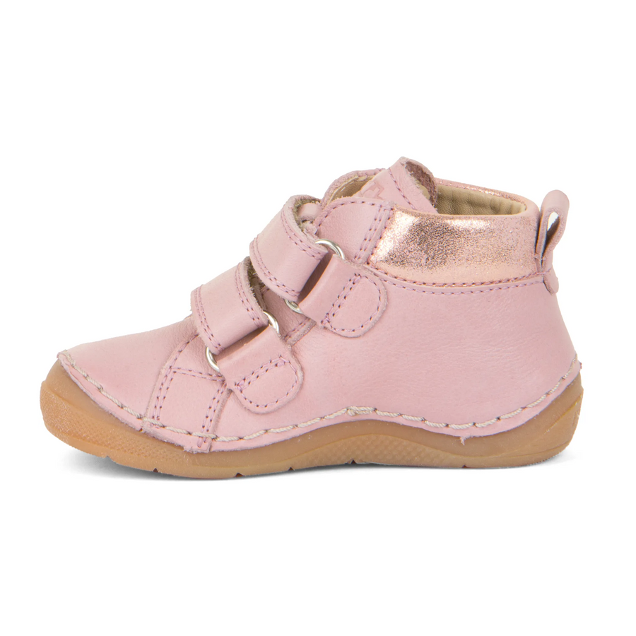 Froddo Girl's Paix  Casual Shoes with Hoop and Loop Closure - Pink+