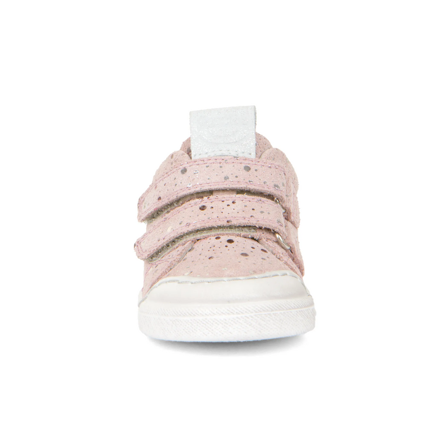 Froddo Girl's Rosario Casual Shoes with Hoop and Loop Closure - Pink