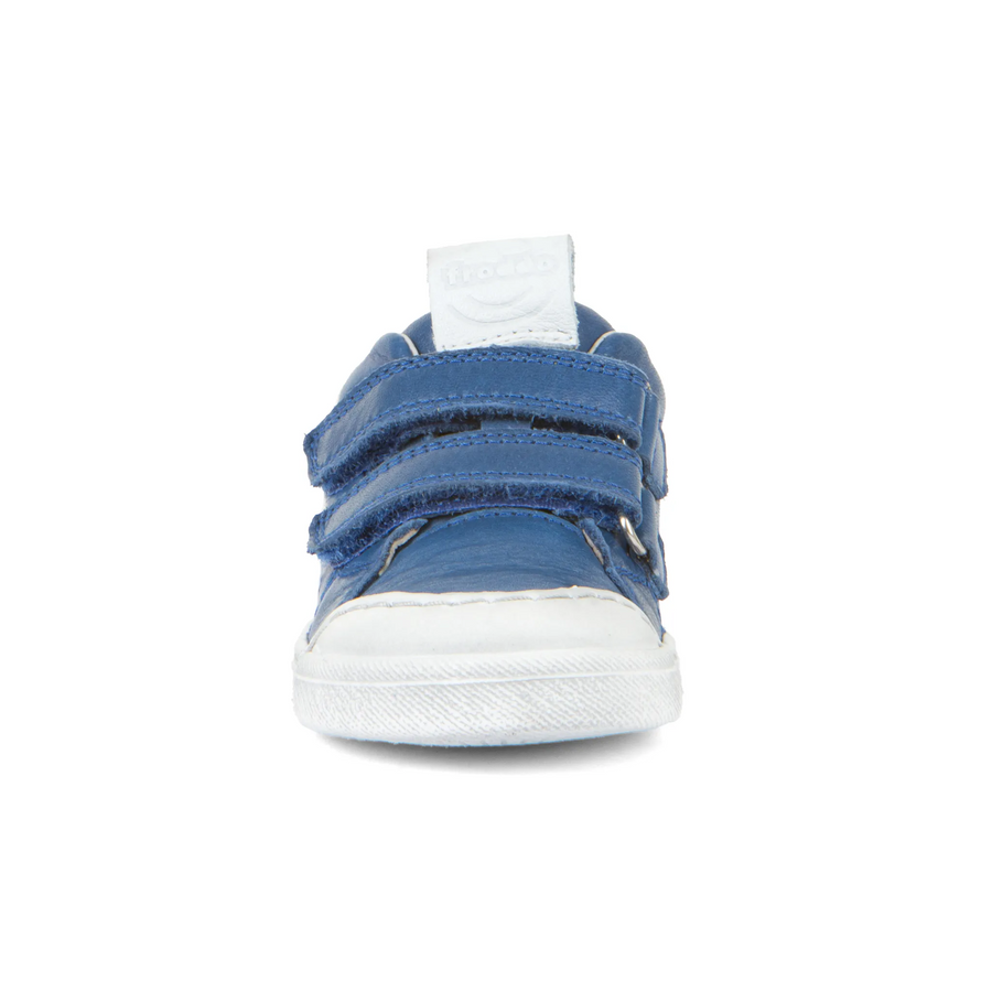 Froddo Boy's and Girl's Rosario Casual Shoes with Hoop and Loop Closure - Blue Electric