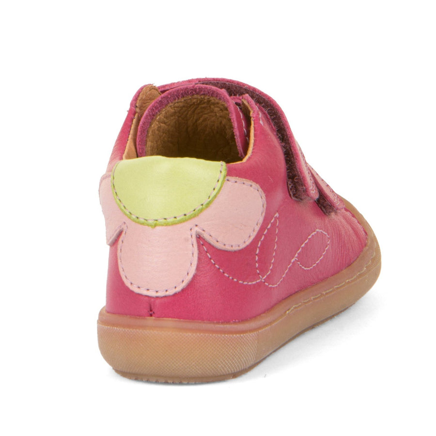 Froddo Girl's Ollie Casual Shoes with Hoop and Loop Closure - Wine