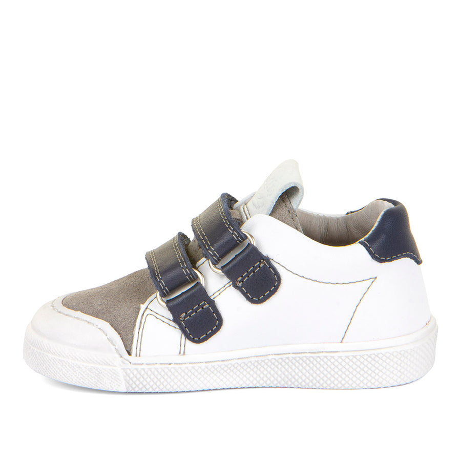 Froddo Boy's and Girl's Rosario Casual Sneakers - White/Blue