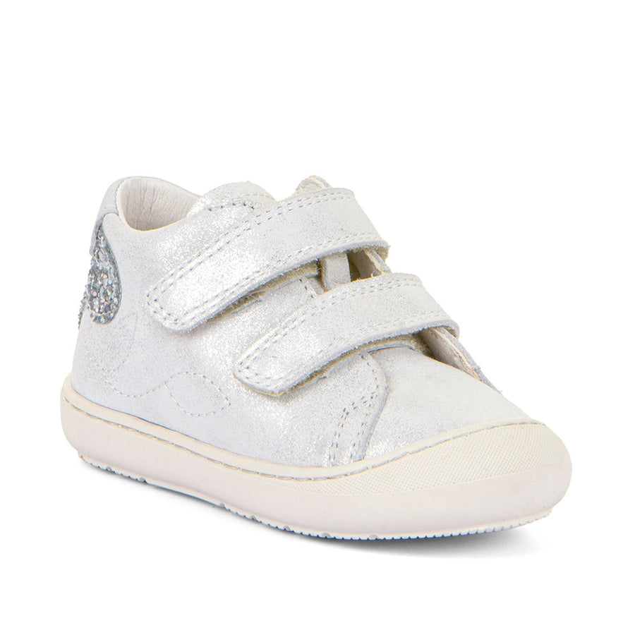 Froddo Girl's Ollie S Flower Casual Shoes - Silver
