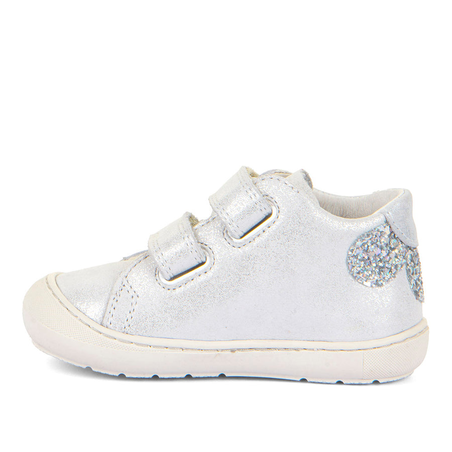 Froddo Girl's Ollie S Flower Casual Shoes - Silver