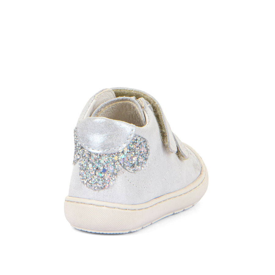 Froddo Girl's Ollie S Flower Casual Shoes - Silver
