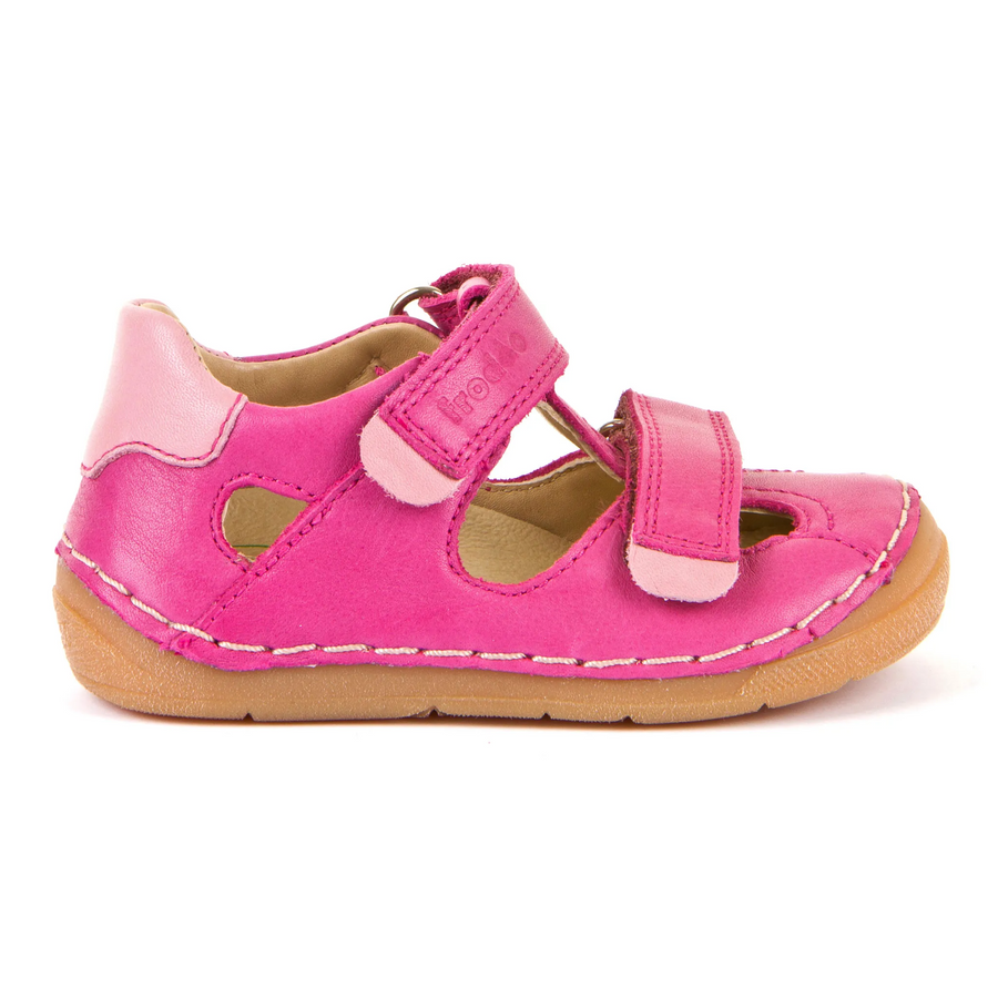 Froddo Boy's and Girl's Paix Double Sandals - Fuxia