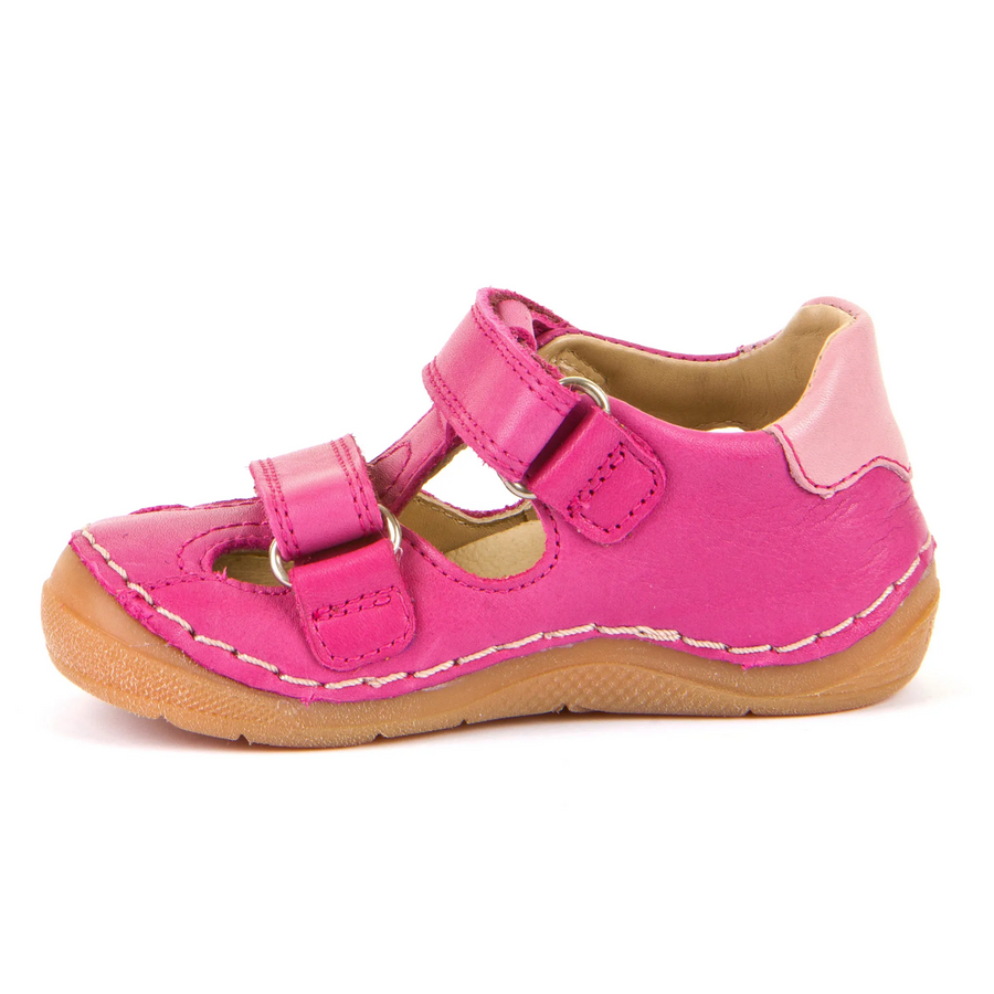 Froddo Boy's and Girl's Paix Double Sandals - Fuxia