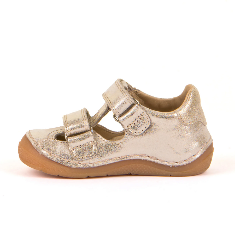 Froddo Boy's and Girl's Paix Double Sandals - Gold