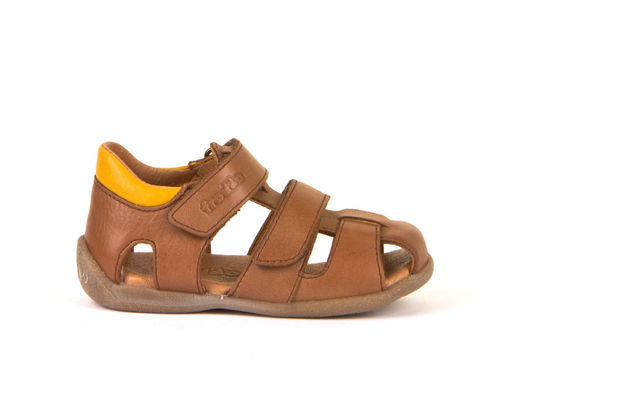 Froddo Boy's and Girl's Carte Double Sandals - Brown