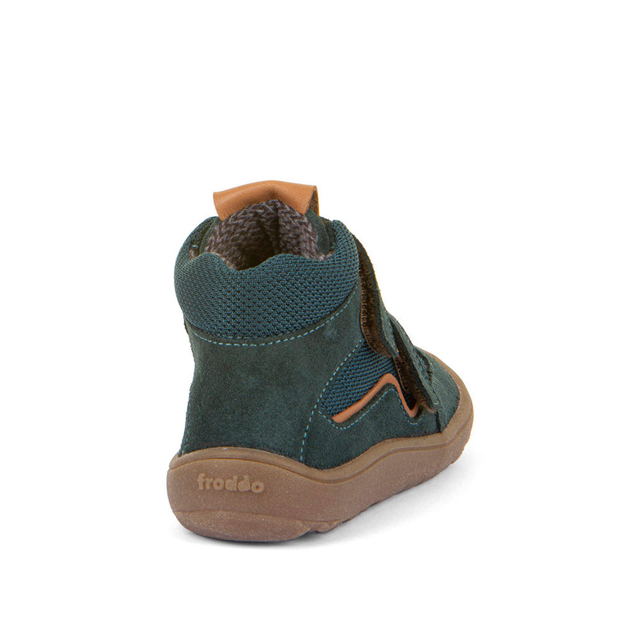 Froddo Boy's and Girl's Tex Autumn Barefoot Ankle Boots - Petroleum