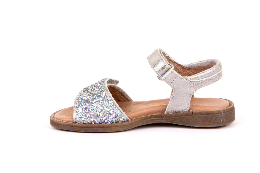 Froddo Girl's Lore Sparkle Sandals - Silver