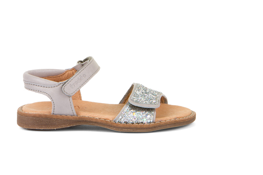 Froddo Girl's Lore Sparkle Sandals - Grey