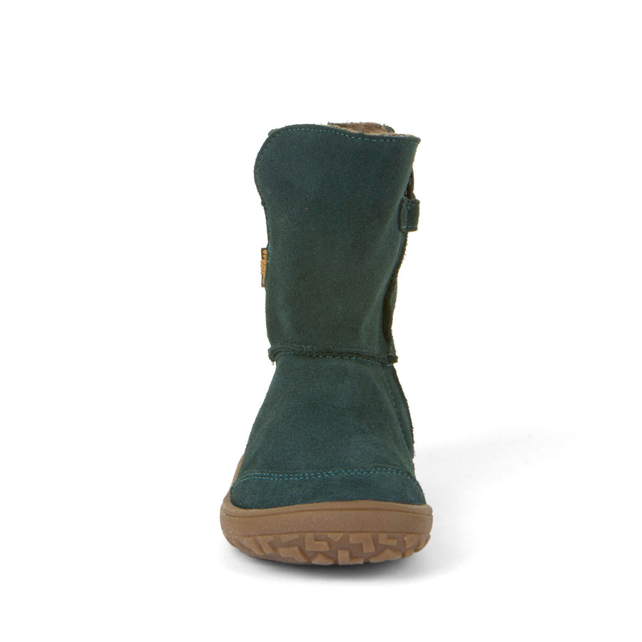 Froddo Kid's Barefoot Tex Suede Waterproof Boots - Petroleum