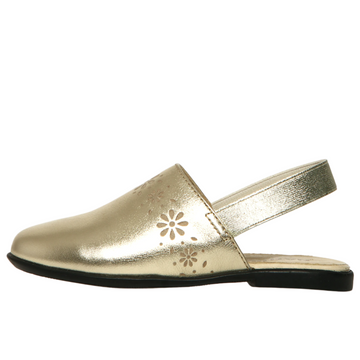 Naturino Girl's Callais Sandals - Metallic Platinum