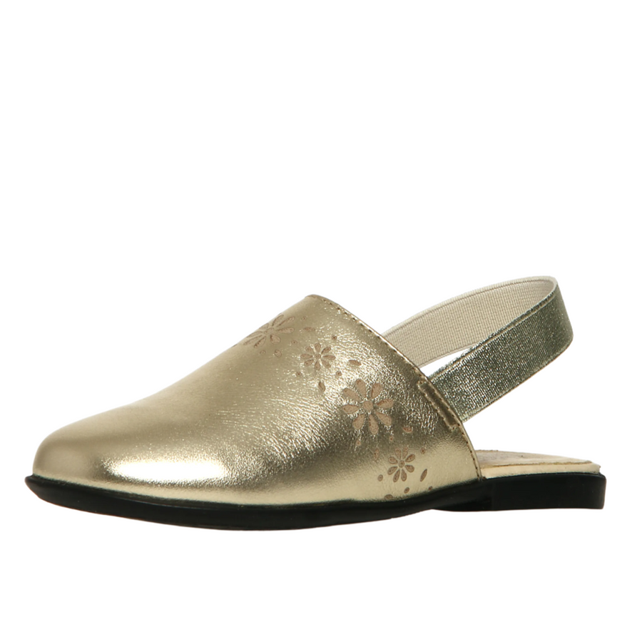 Naturino Girl's Callais Sandals - Metallic Platinum