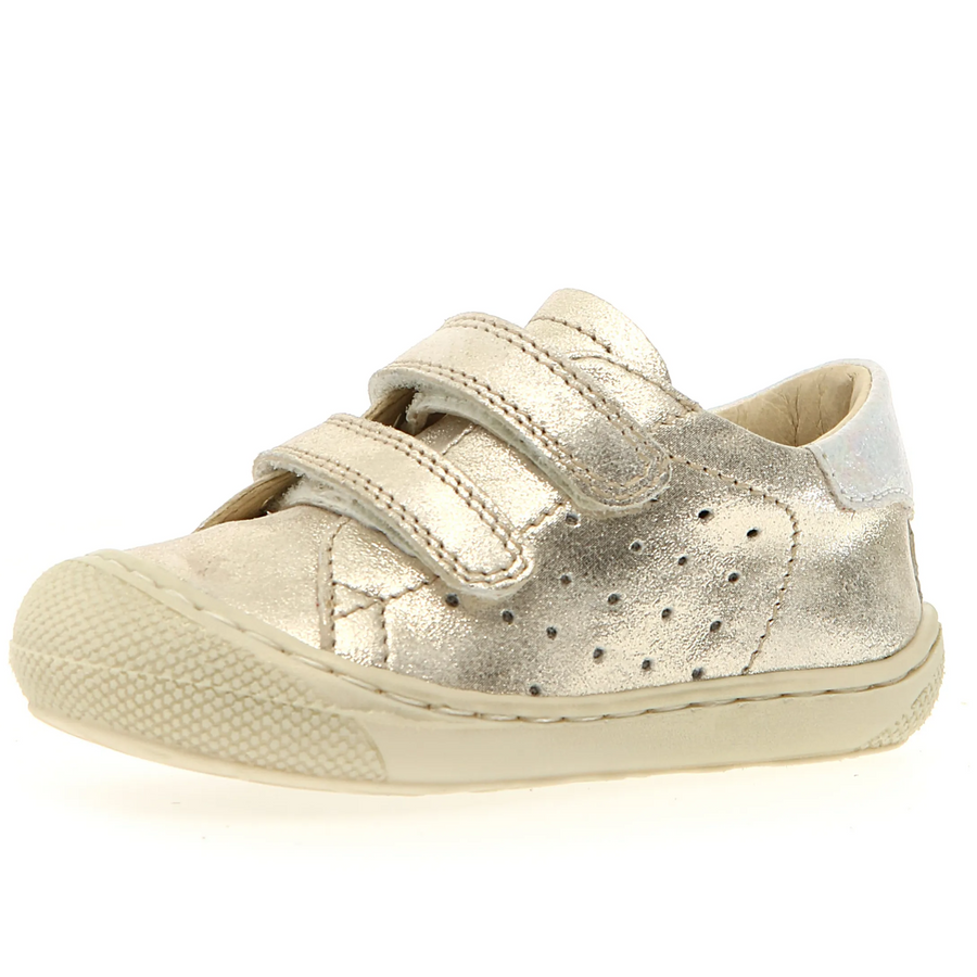 Naturino Girl's Cocoon Low 3 Vl Casual Shoes - Platinum / White