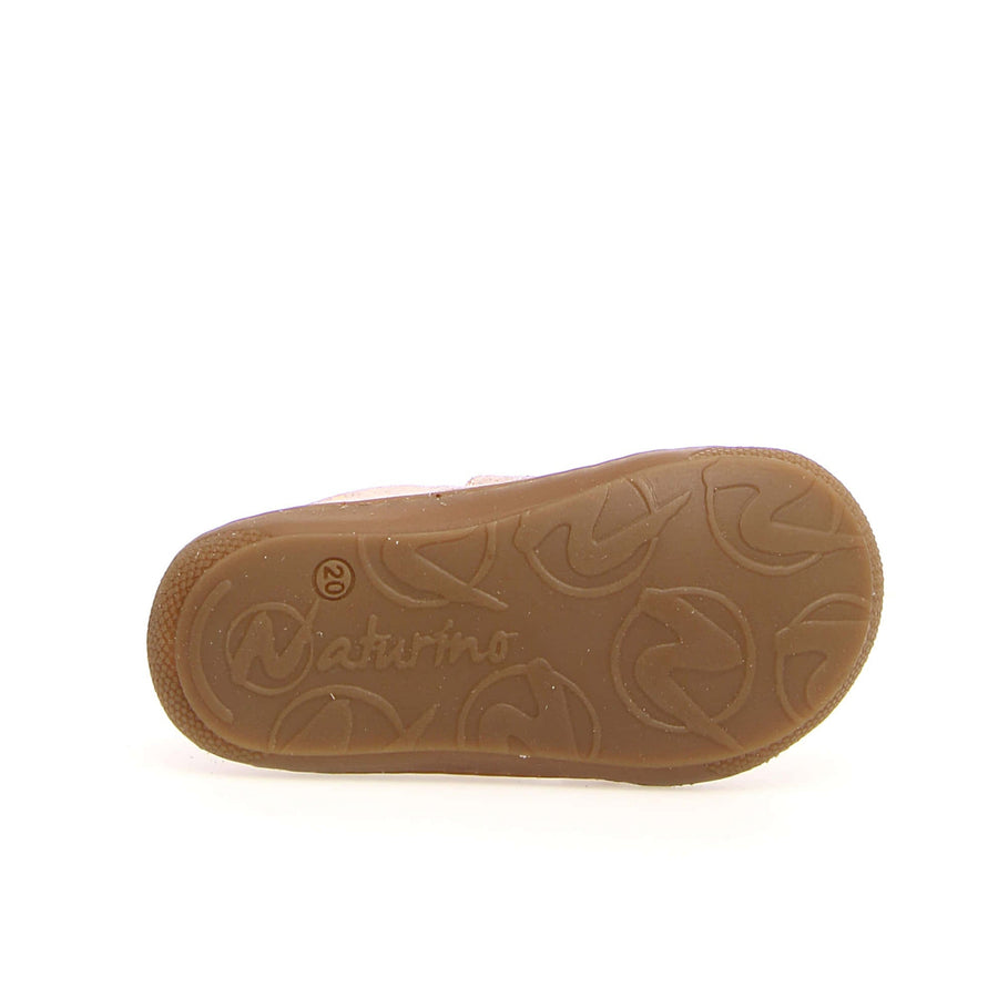 Naturino Girl's Cocoon Casual Shoes- Pink Suede Dots