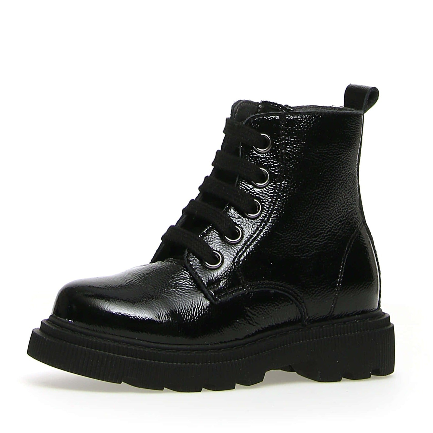 Naturino Girl's & Boy's Foster Naplak Boot Shoes - Black – Just Shoes ...