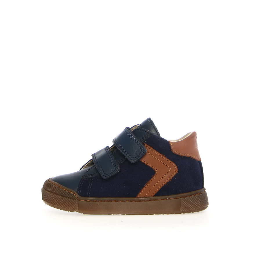 Naturino Heist Vl Boy's Casual Shoes - Navy/Cuoio