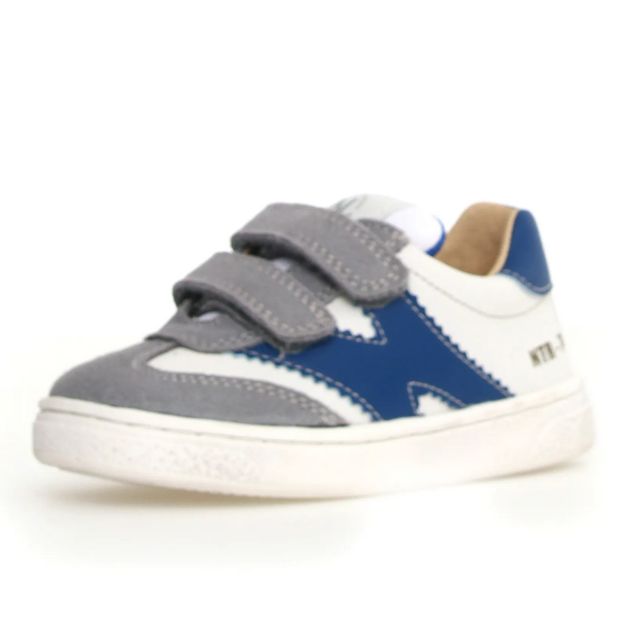 Naturino Boy's Jenix Vl Casual Shoes - Grey / White / Azure