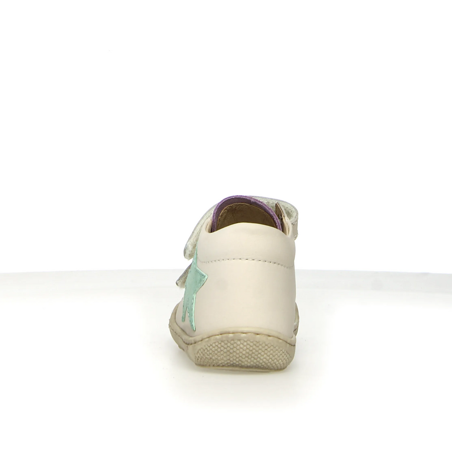 Naturino Girl's Kolde Vl Casual Shoes - Lilac / Milk / Aquamarine