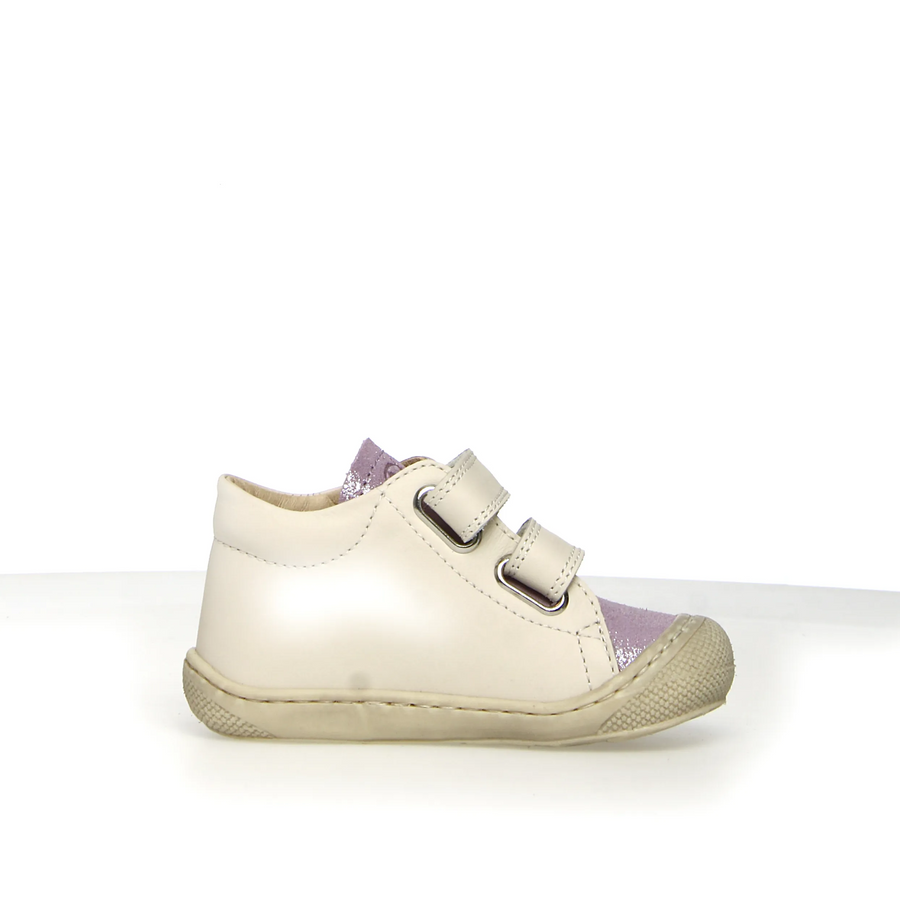 Naturino Girl's Kolde Vl Casual Shoes - Lilac / Milk / Aquamarine