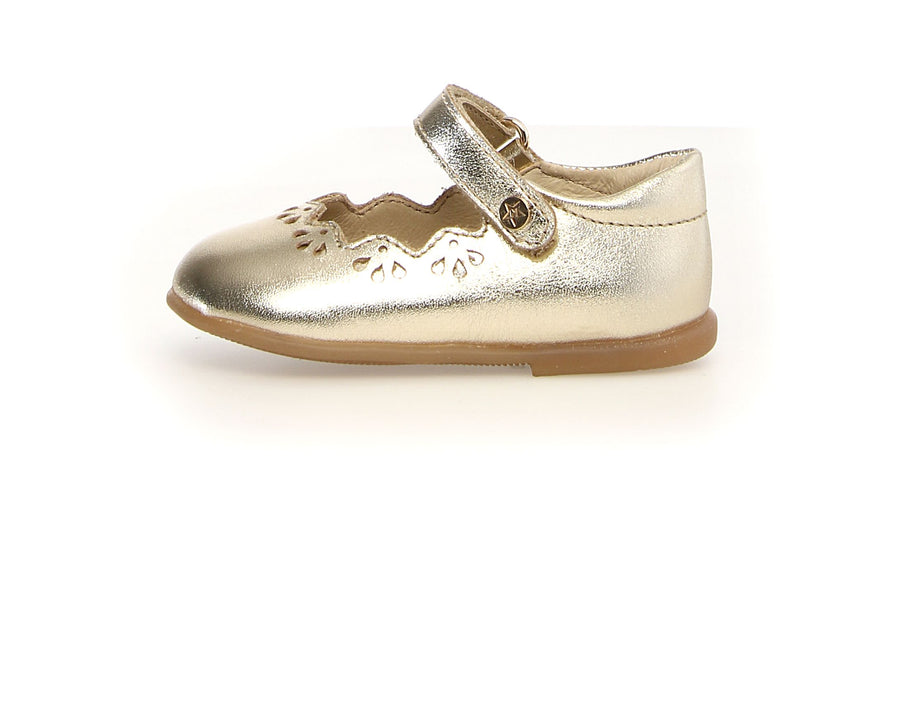 Naturino Olya Girl's Dress Shoes - Metallic Platinum