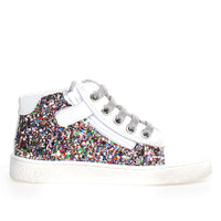 Naturino Girl's Frenby Vl Glitter Metallic Sneaker Shoe, Multi/Pink – Just  Shoes for Kids